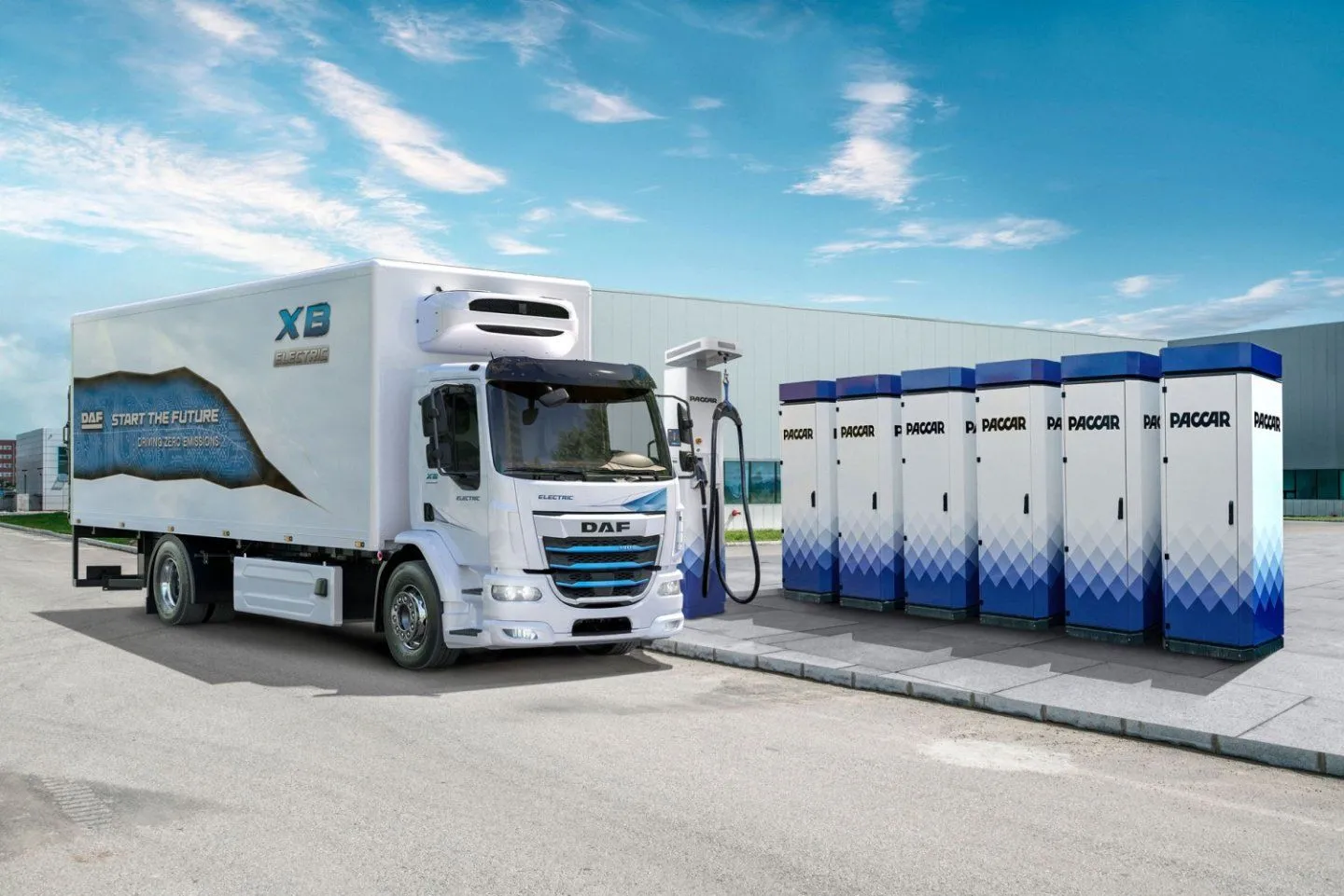 PACCAR Parts installeert eerste lokale energienetwerk bij DAF-dealer in Barendrecht