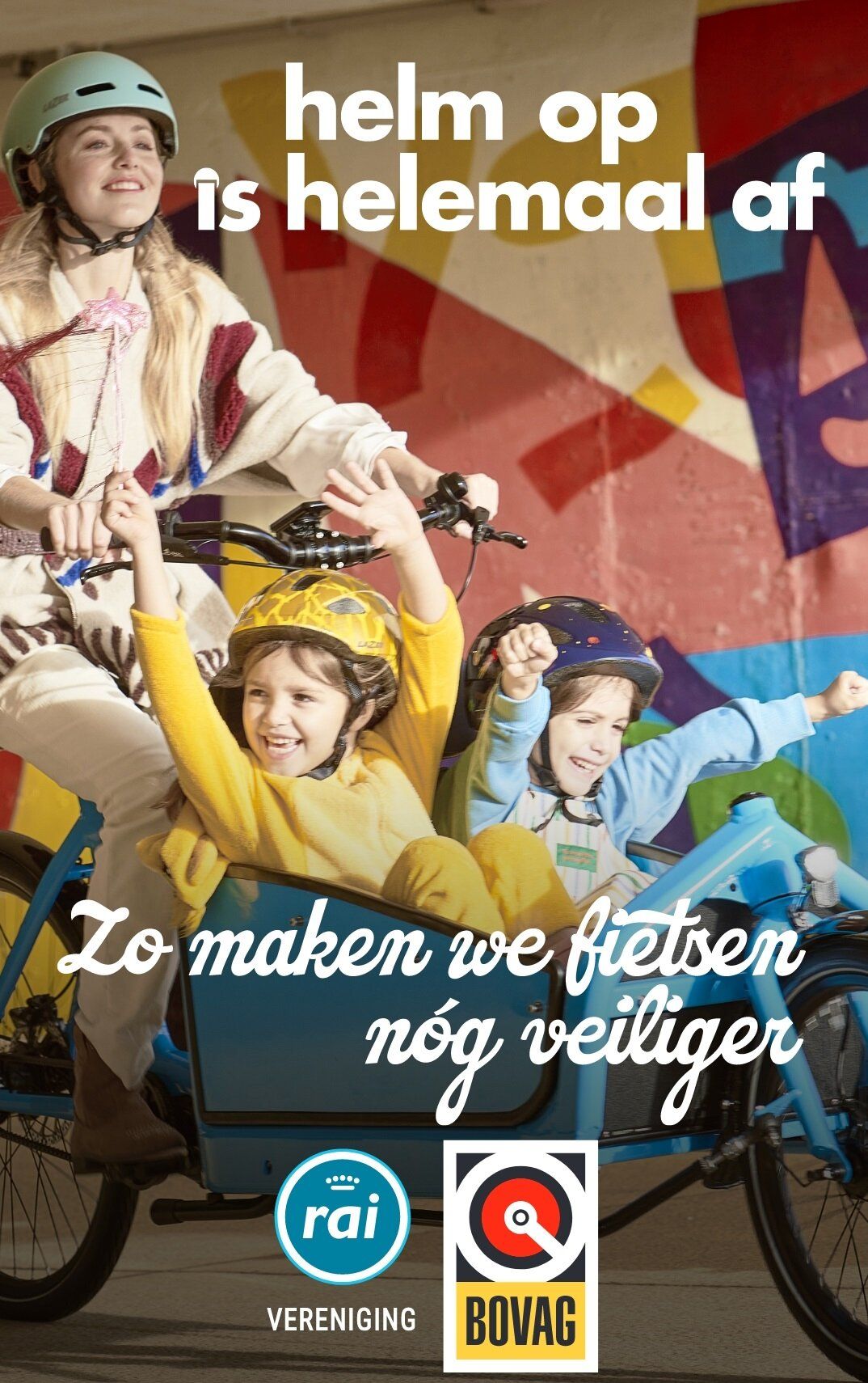 RAI Vereniging ondersteunt voor het derde jaar op rij de Dag van de Fietshelm