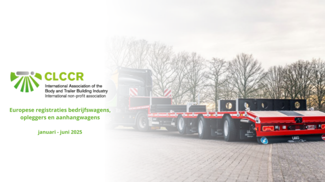 Europese registraties bedrijfswagens, opleggers en aanhangwagens 2025