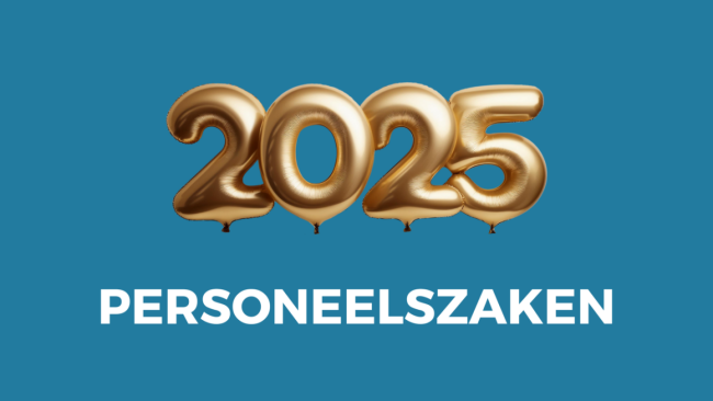 Wijzigingen personeelszaken 2025
