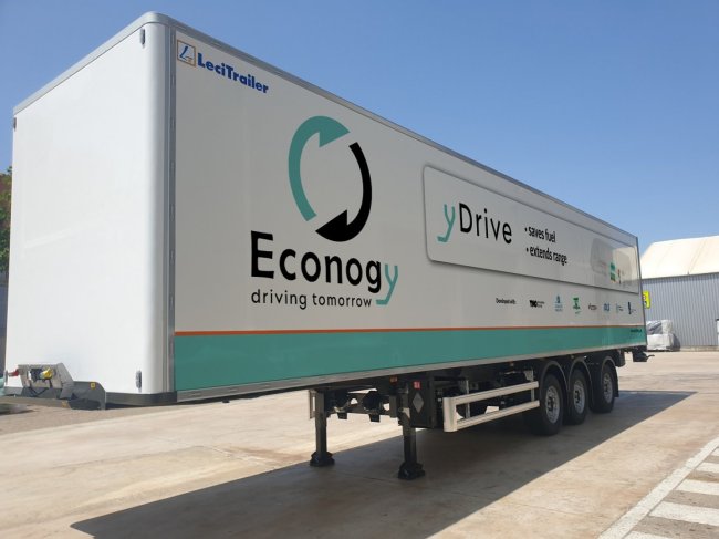 Electric drivetrain for trailers yDrive delivers up to 40% fuel savings