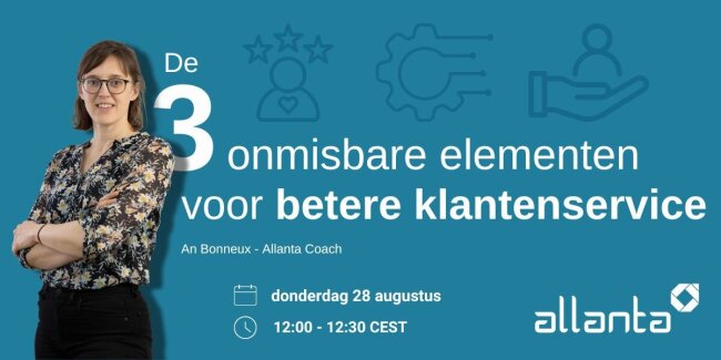 Gratis webinar - De 3 onmisbare elementen voor betere klantenservice